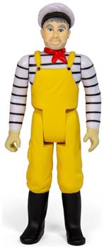 Pee-Wee's Playhouse 3.75 Inch ReAction Figure | Captain Carl