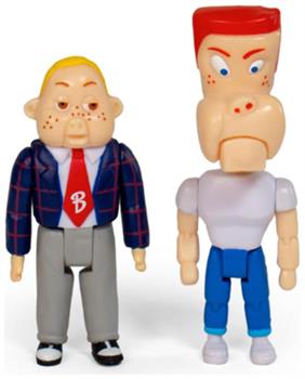 Pee-Wee's Playhouse 3.75 Inch ReAction Figure | Randy & Billy Baloney