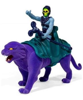 Masters of the Universe 3.75 Inch ReAction Figure Set | Skeletor & Panthor