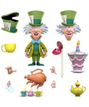 Disney Ultimates Alice Wonderland Mad Hatter 7-Inch Scale Action Figure