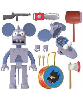 The Simpsons Ultimates Robot Itchy 7-Inch Action Figure