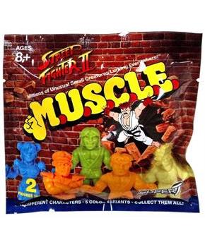 Street Fighter II M.U.S.C.L.E. Mini-Figure Wave 1 | Random 2-Pack