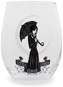 Addams Family Wednesday "Little Storm Cloud" Stemless Wine Glass | 20 Ounces