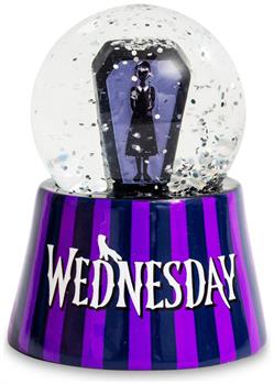 Wednesday Addams Mini Light-Up Snow Globe | 3 Inches Tall