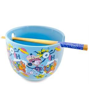 Adventure Time Toss Print 20-Ounce Ramen Bowl and Chopstick Set
