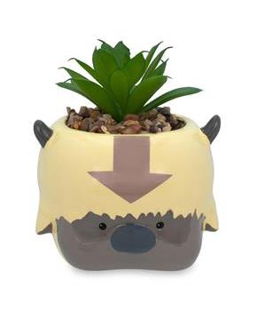 Avatar: The Last Airbender Appa 6-Inch Ceramic Planter With Artificial Succulent