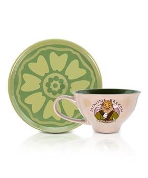 Avatar: The Last Airbender Jasmine Dragon 12-ounce Ceramic Teacup and Saucer Set