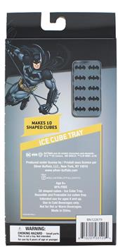 DC Comics Batman Logo Silicone Ice Cube Tray | Makes 10 Molded Cubes