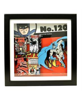 Batman #120 14 x 14 Inch Wood Shadow Box Wall Art