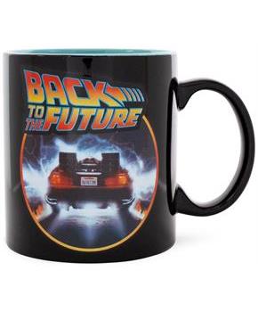Back To The Future DeLorean Time Machine Ceramic Mug | Holds 20 Ounces