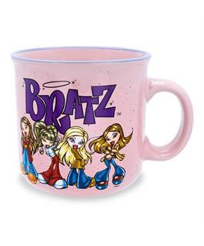 Bratz Pink Ceramic Camper Mug | Holds 20 Ounces
