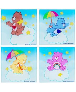 Care Bears Clouds Glass Coasters | Set of 4
