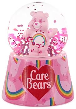 Care Bears Cheer Bear Mini Light-Up Snow Globe | 3 Inches Tall