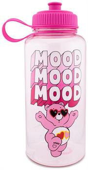 Care Bears Love-A-Lot Bear "Mood" Water Bottle With Sports Cap | Holds 34 Ounces