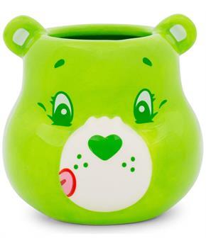 Care Bears Good Luck Bear Sculpted Ceramic Mini Mug | Holds 3 Ounces