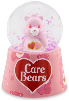 Care Bears Love-A-Lot Bear Mini Light-Up Snow Globe | 3 Inches Tall