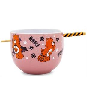 Care Bears Trick-or-Sweet Bear 20-Ounce Ceramic Ramen Bowl With Chopsticks