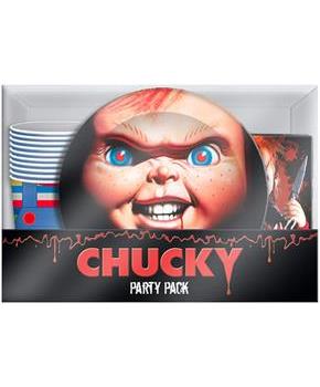 Childs Play Chucky 60 Piece Party Tableware Set | Cups | Plates | Napkins