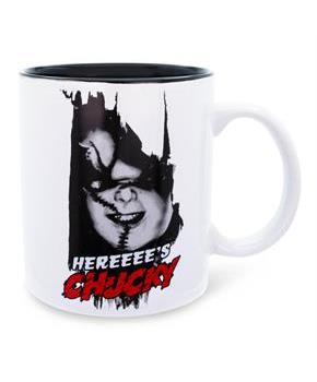 Child's Play "Here's Chucky" Ceramic Mug | Holds 20 Ounces