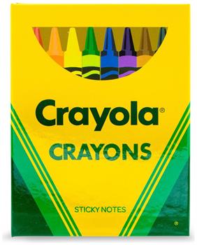 Crayola Crayons Sticky Note and Tab Box Set