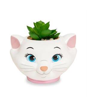 Disney The Aristocats Marie 4-Inch Mini Planter With Artificial Succulent
