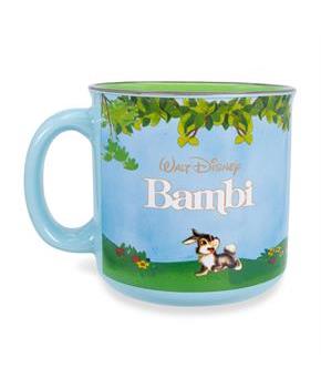 Disney Bambi Meadow Scene Ceramic Camper Mug | Holds 20 Ounces
