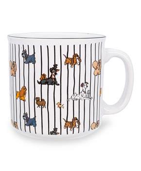 Disney Dogs Ceramic Camper Mug | Holds 20 Ounces