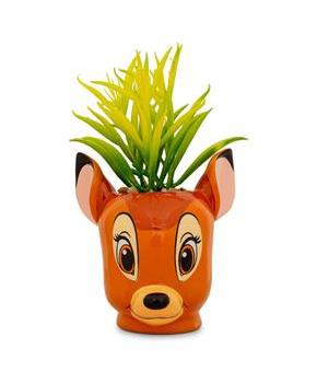 Disney Bambi 5-Inch Ceramic Mini Planter with Artificial Succulent