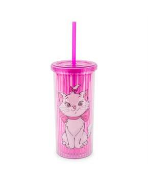 Disney The Aristocats Marie Carnival Cup With Lid And Straw | Holds 20 Ounces