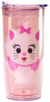 Disney 100 The Aristocats Marie Plastic Travel Tumbler | Holds 20 Ounces