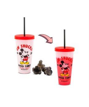 Disney Classic Mickey Mouse "Aw Shucks" Color-Changing Plastic Tumbler