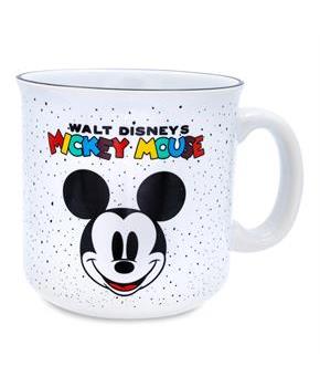Disney Mickey Mouse Rainbow Ceramic Camper Mug | Holds 20 Ounces