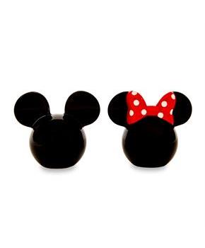 Disney Mickey and Minnie Mouse Ceramic Salt and Pepper Shakers | Set of 2