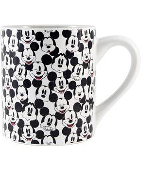 Disney Mickey Mouse Face Pattern 14oz Ceramic Coffee Mug