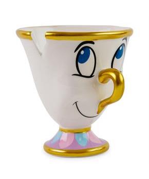 Disney Beauty And The Beast Chip Sculpted Ceramic Figural Mug | Holds 20 Ounces