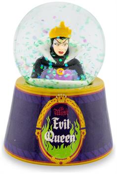 Disney Snow White Evil Queen "Mirror, Mirror" Mini Light-Up Snow Globe