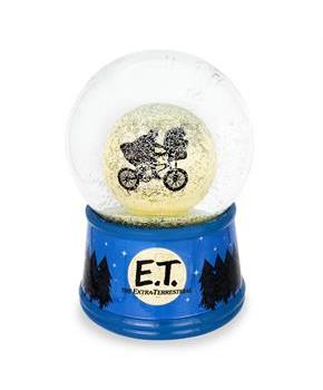 E.T. The Extra-Terrestrial Bike Moon Collectible Snow Globe | 6 Inches Tall