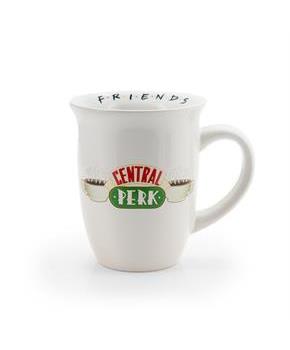 Friends Central Perk Flared Rim Collectible Ceramic Coffee Mug | Holds 16 Ounces