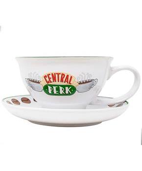 Friends Central Perk 12oz Ceramic Tea Cup and Saucer Set