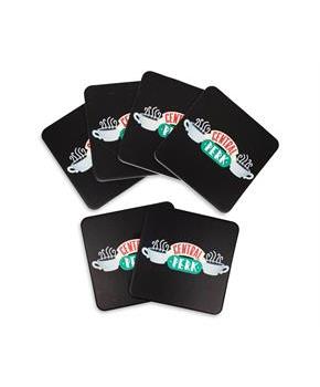 Friends Central Perk Logo Paper Drink Coasters | Set of 6