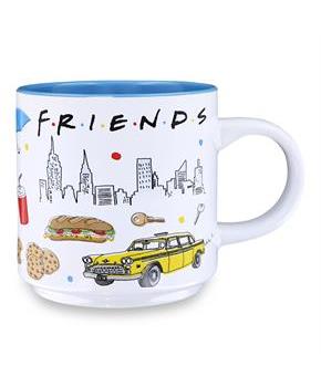 Friends Icons 13oz Ceramic Mug