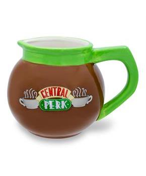 FRIENDS Coffee Pot 20 Ounce Sculpted Mug