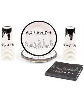 Friends New York City Skyline 60-Piece Party Tableware Set