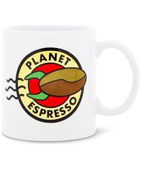 Futurama "Planet Espresso" Ceramic Mug | Holds 20 Ounces