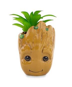 Marvel Studios I Am Groot 3-Inch Ceramic Mini Planter With Artificial Succulent