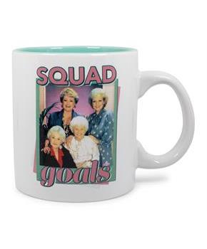 The Golden Girls "Squad Goals" Ceramic Mug | Holds 20 Ounces
