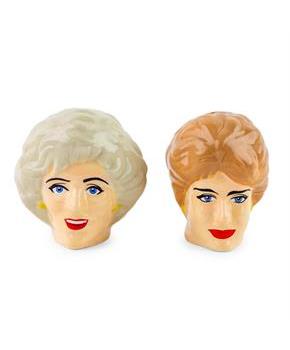 The Golden Girls Rose and Blanche Ceramic Salt and Pepper Shakers | Set of 2