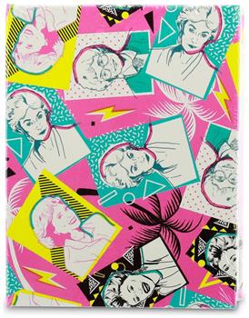 The Golden Girls Retro Fashion Pattern Sticky Note and Tab Box Set