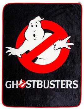 Ghostbusters Logo Raschel Throw Blanket | 45 x 60 Inches