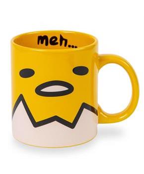 Sanrio Gudetama Face 20 Ounce Ceramic Mug